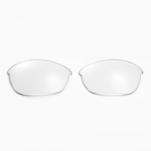 Walleva Clear Replacement Lenses For Oakley Half Jacket 2.0 (OO9144 Series) Sunglasses